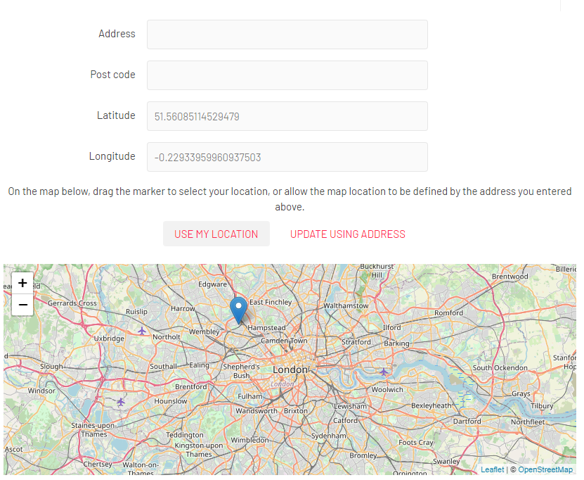 geolocation feature classifieds website