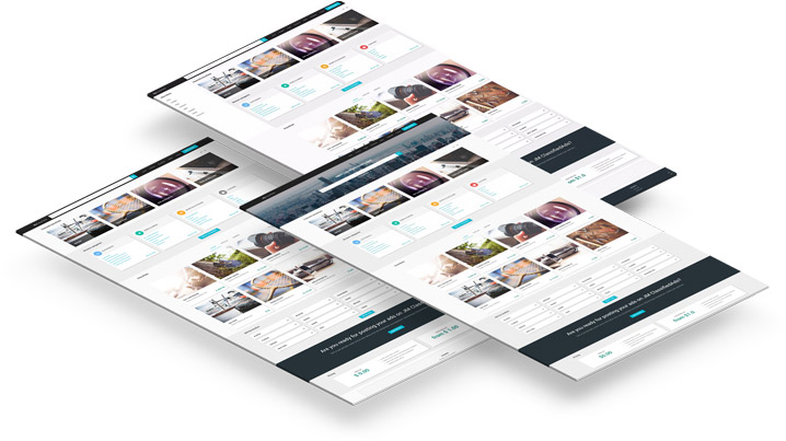 classifieds ads Joomla template