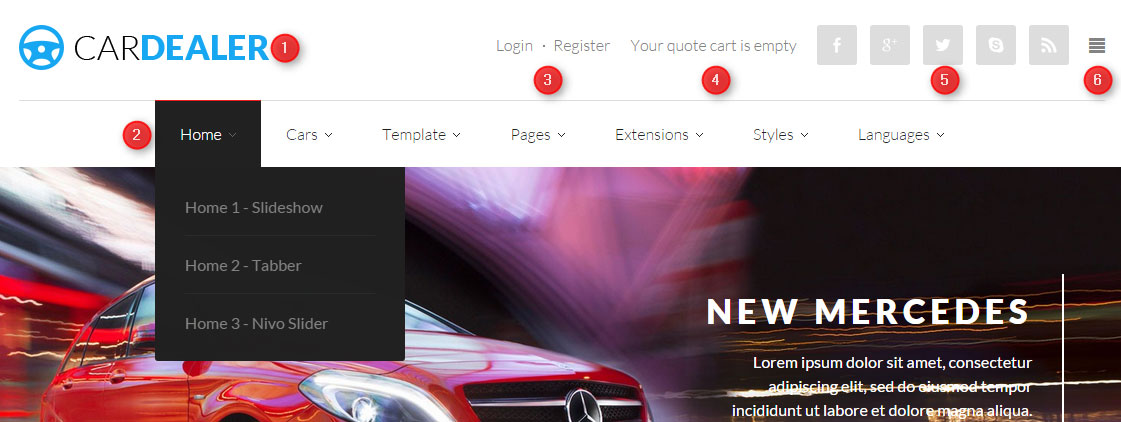 car dealer for Joomla