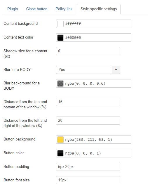 dj cookiemonster theme settings