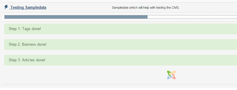 sampledata joomla 3.8