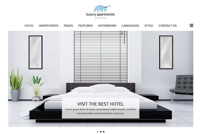 hotel joomla template