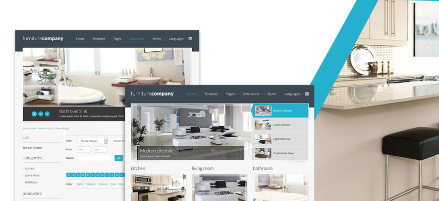 furniture joomla template