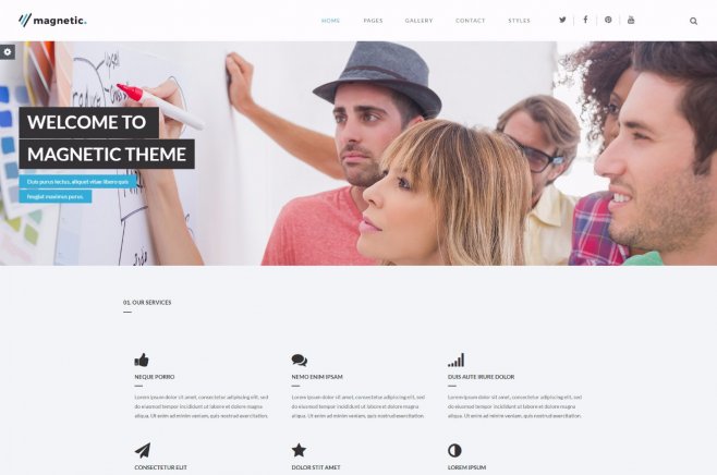 marketing wordpress theme