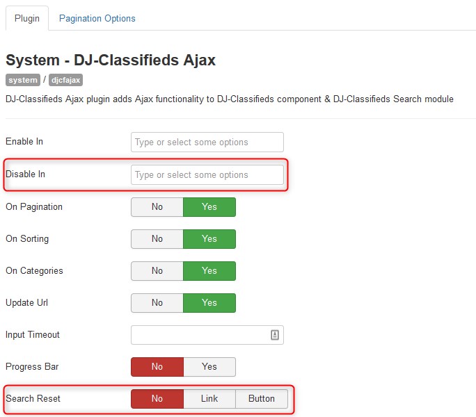 Classifieds template update