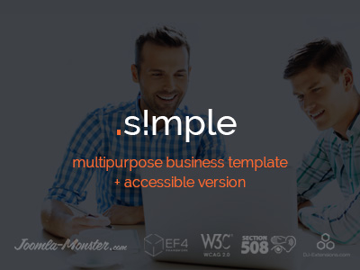 jm smple accessible template design