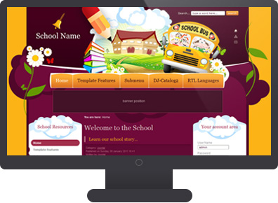 education Joomla template